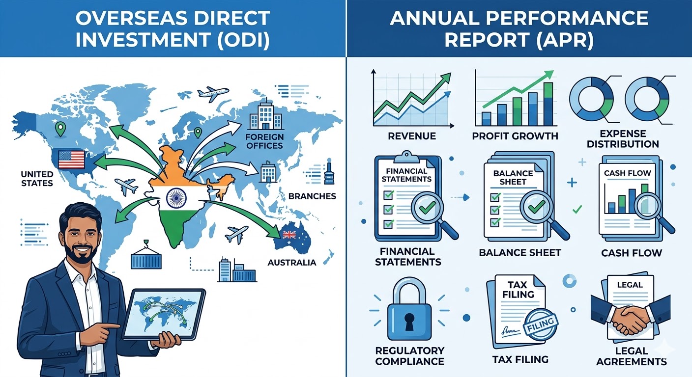 Overseas Direct Investment (ODI) vs Annual Performance Reports (APR): Complete Guide