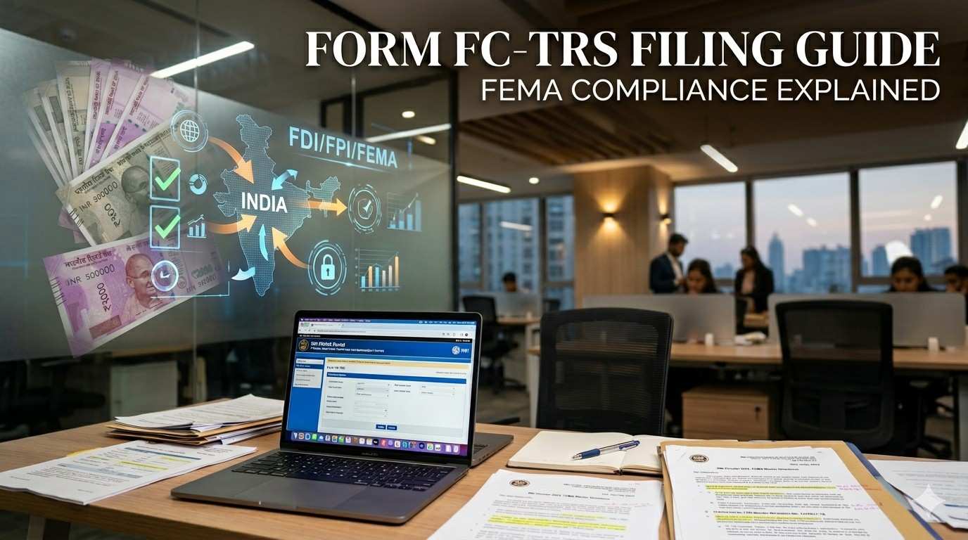 When is Form FC-TRS Filing Required? Key Scenarios – A FEMA Expert Guide by CA Happy Agarwal