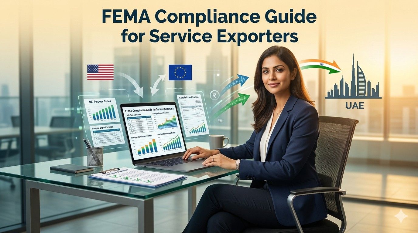 FEMA Compliance for Consulting, Legal, Accounting & Professional Service Exporters in India