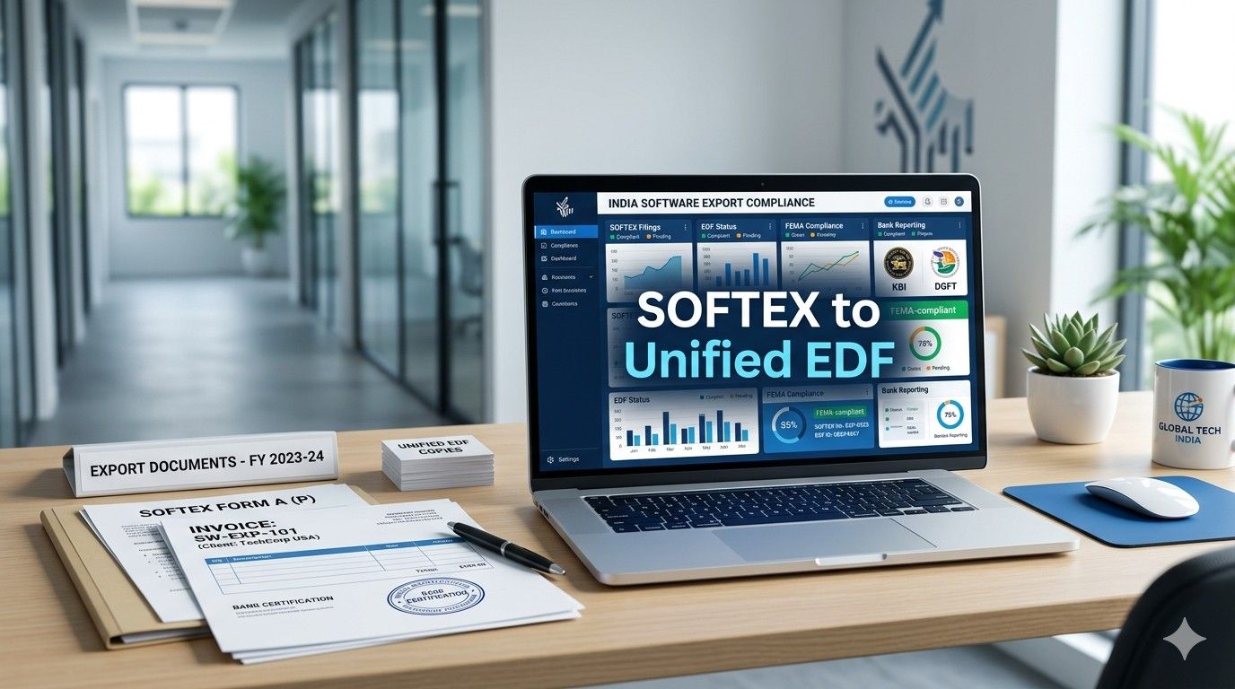 From SOFTEX to Unified EDF — Transition Roadmap for Services and Software ExportersIntroduction